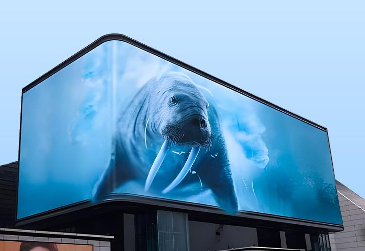 Customized LED Display Building Screen